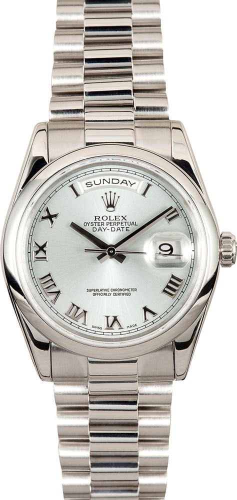 rolex day-date 36 platinum